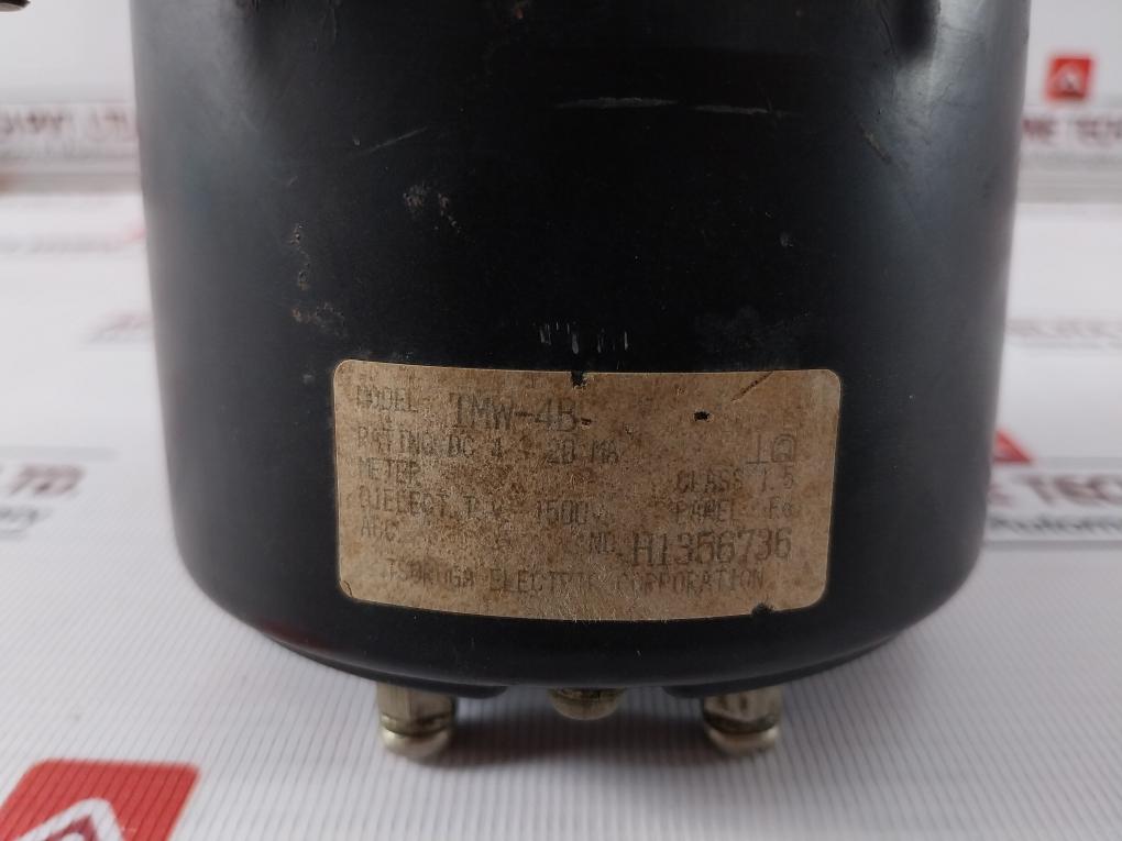 Tsuruga Electric Tmw-4B Pressure Indicator Dc 4-20Ma 1500V Cmhg 76-0-4 Kgf/Cm2