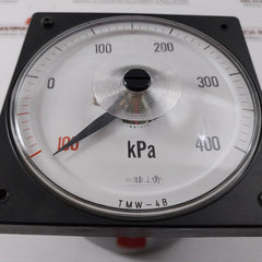 Tsuruga Tmw-4B Wide Angle Round Indicator -100 To 400 Kpa