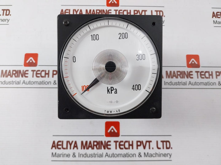 Tsuruga Tmw-4B Wide Angle Round Indicator -100 To 400 Kpa