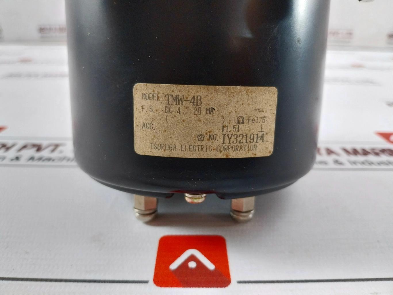 Tsuruga Tmw-4B Wide Angle Round Indicator -100 To 400 Kpa