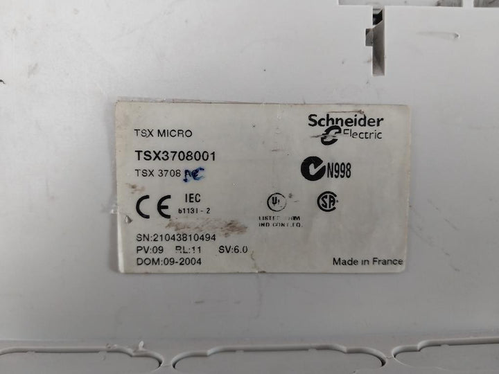 Tsx3708056Dr1 Plc Configuration Brand Schneider Electric