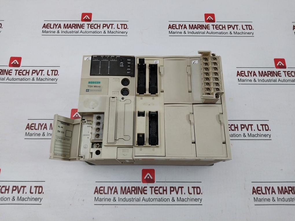 Tsx3721001-Modicon-Tsx-Micro-Modular-Base-Controller-100-240Vac-Telemecanique-208830-8