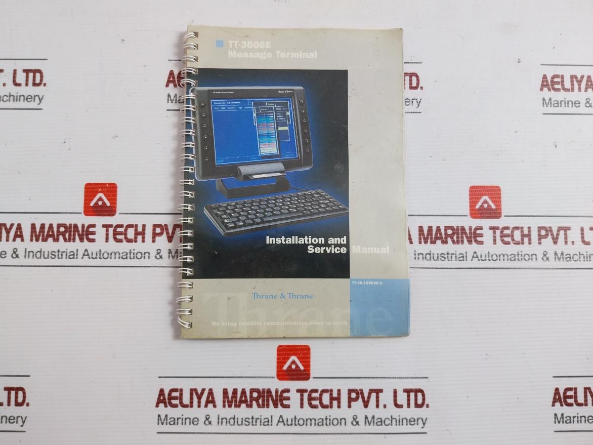 Tt-3606E Message Terminal Thrane & Thrane Used