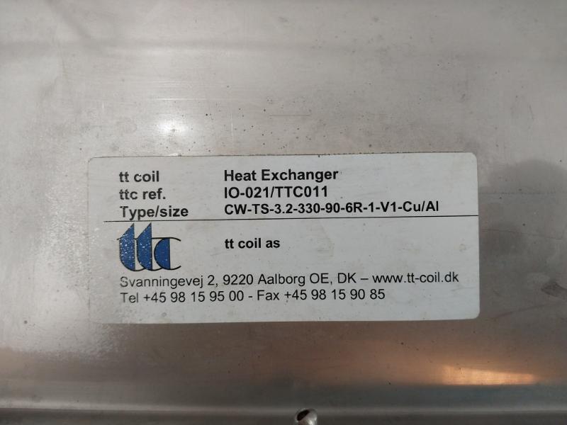 Ttc Io-021/Ttc011 Heat Exchanger Cooling Element 95-1431 924340787