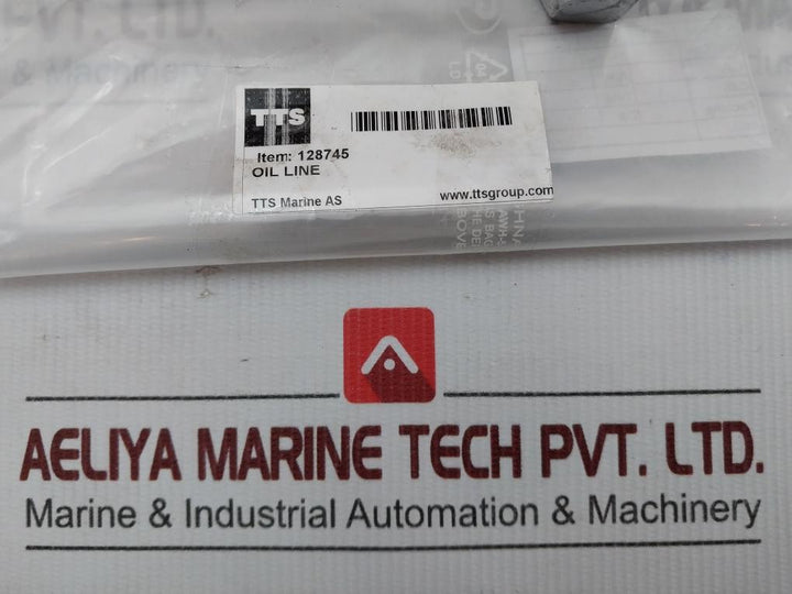 Tts Oil Line Pipe Assembly 128745