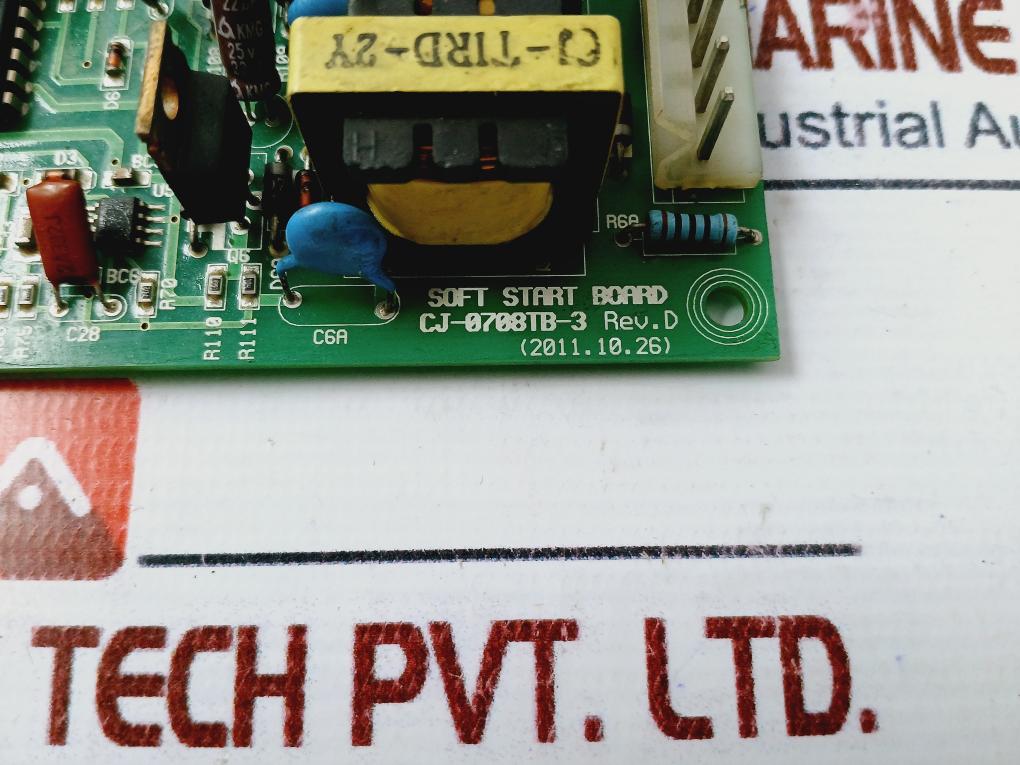 Turbo CJ-0708TB-3 Soft Start Board Rev: D