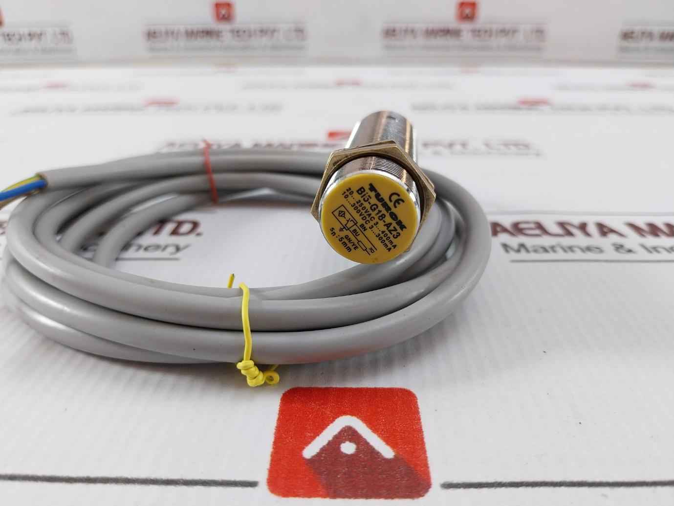 Turck Bi5-g18-az3 Embeddable Sensor 2-meter 300Vdc