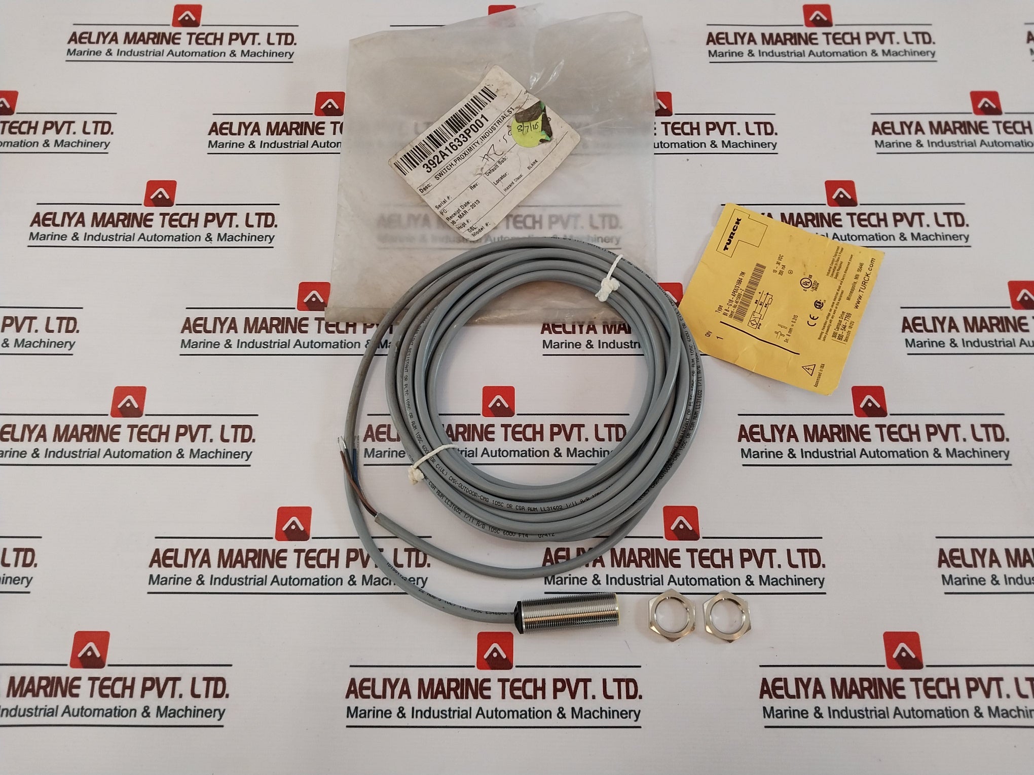 Turck Bi8-g18-ap6X/S1684 7M Proximity Switch 10-30 Vdc 200 Ma