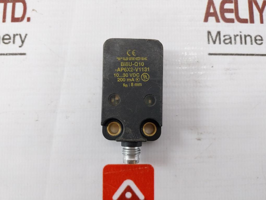 Turck Bi8U-q10-ap6X2-v1131 Inductive Sensor 10-30 Vdc 200Ma 8Mm