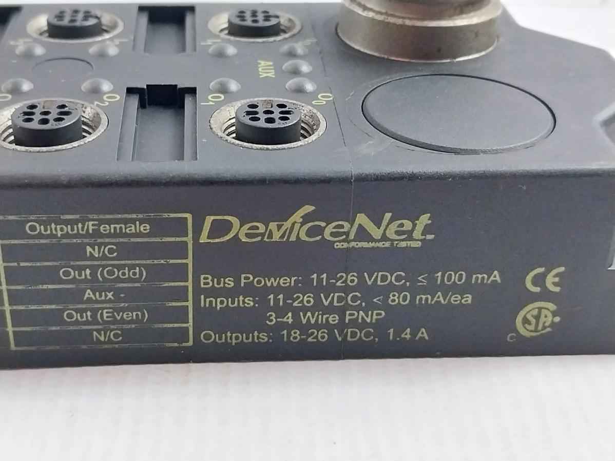 Turck Fdnp-s0808H-ww I/O Module 11-26 Vdc 100 Ma