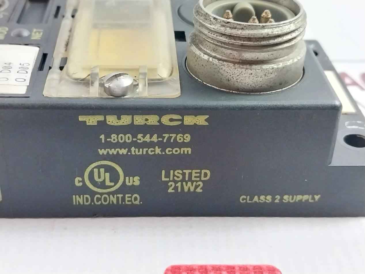 Turck Fdnp-s0808H-ww I/O Module 11-26 Vdc 100 Ma