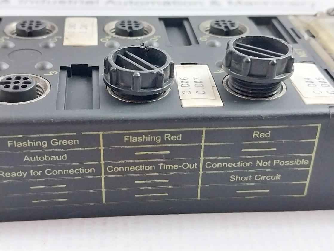 Turck Fdnp-s0808H-ww I/O Module 11-26 Vdc 100 Ma