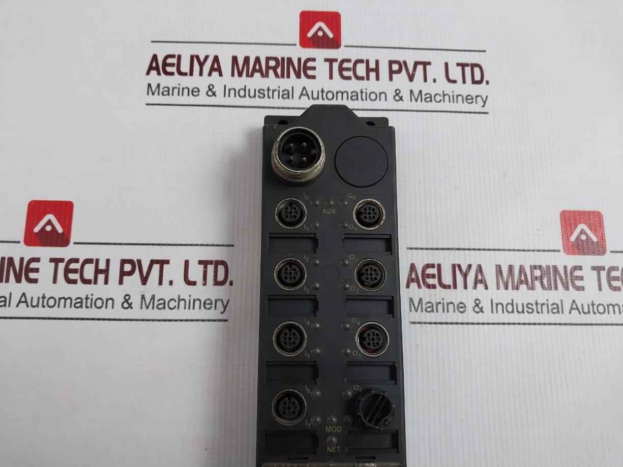 Turck Fdnp-s0808h-ww Power Distribution Block 11-26 Vdc 100 Ma