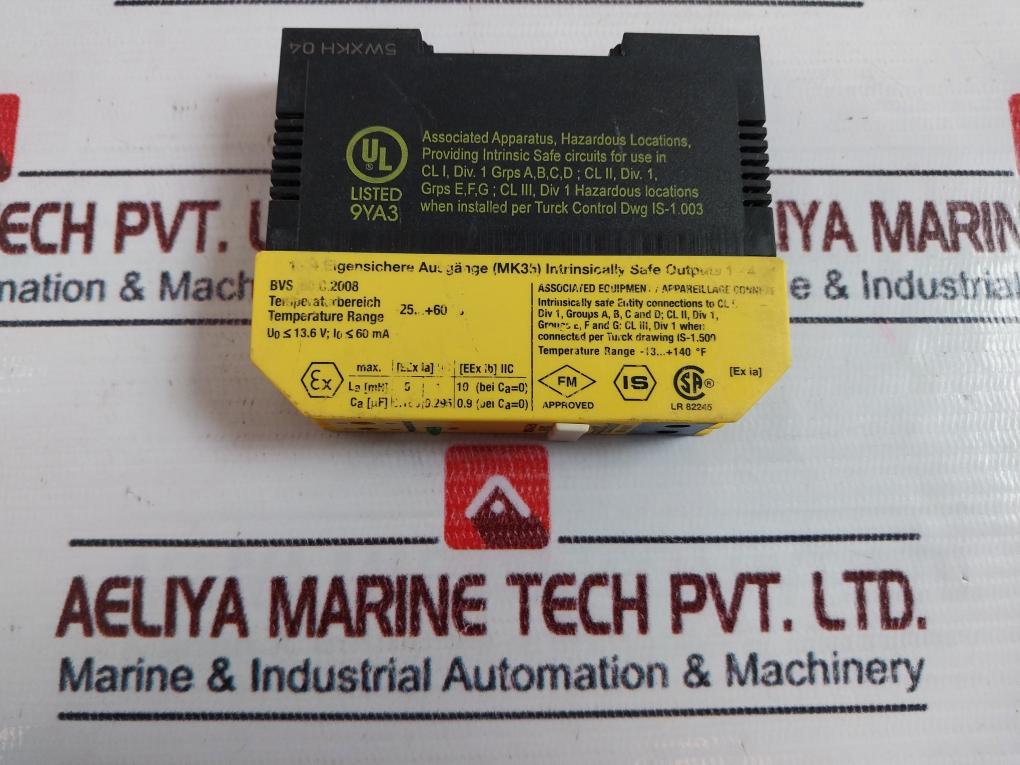 Turck Mk35-li-ex0/24vdc Safety Multi Module