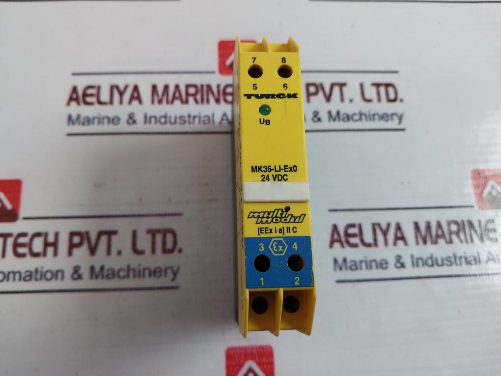 Turck Mk35-li-ex0/24vdc Safety Multi Module