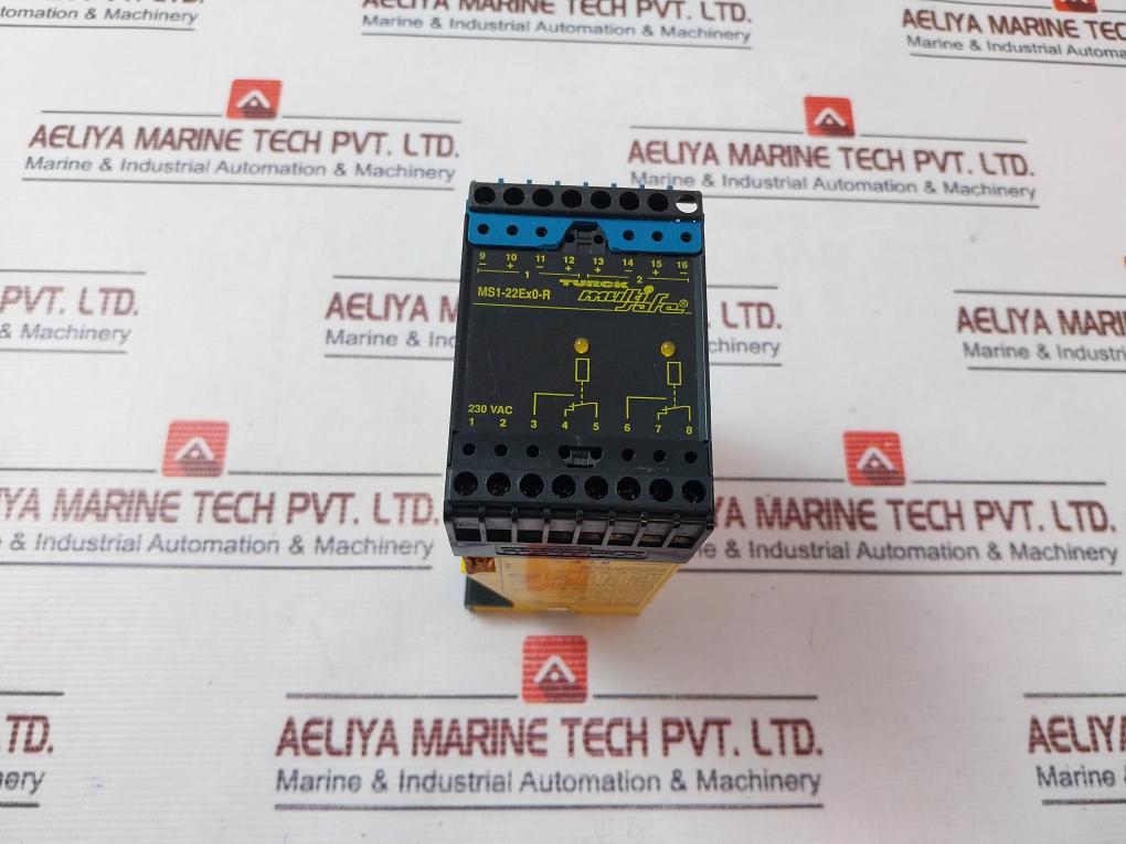 Turck Ms1-22Ex0-r Isolating Switch Amplifier 230 Vac 4A