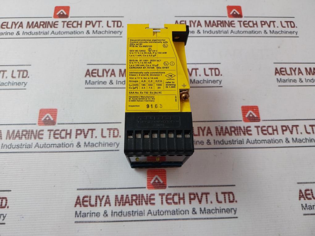 Turck Ms1-22Ex0-r Isolating Switch Amplifier 230 Vac 4A