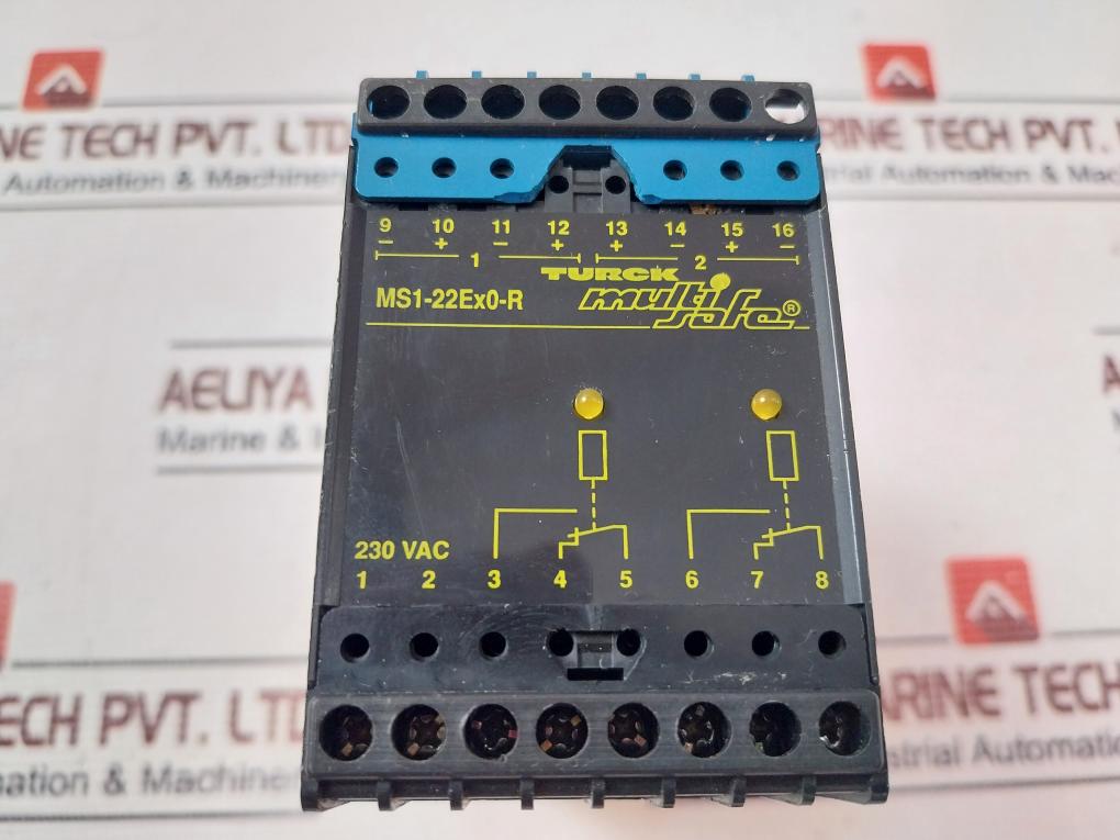 Turck Ms1-22Ex0-r Isolating Switch Amplifier 230 Vac 4A