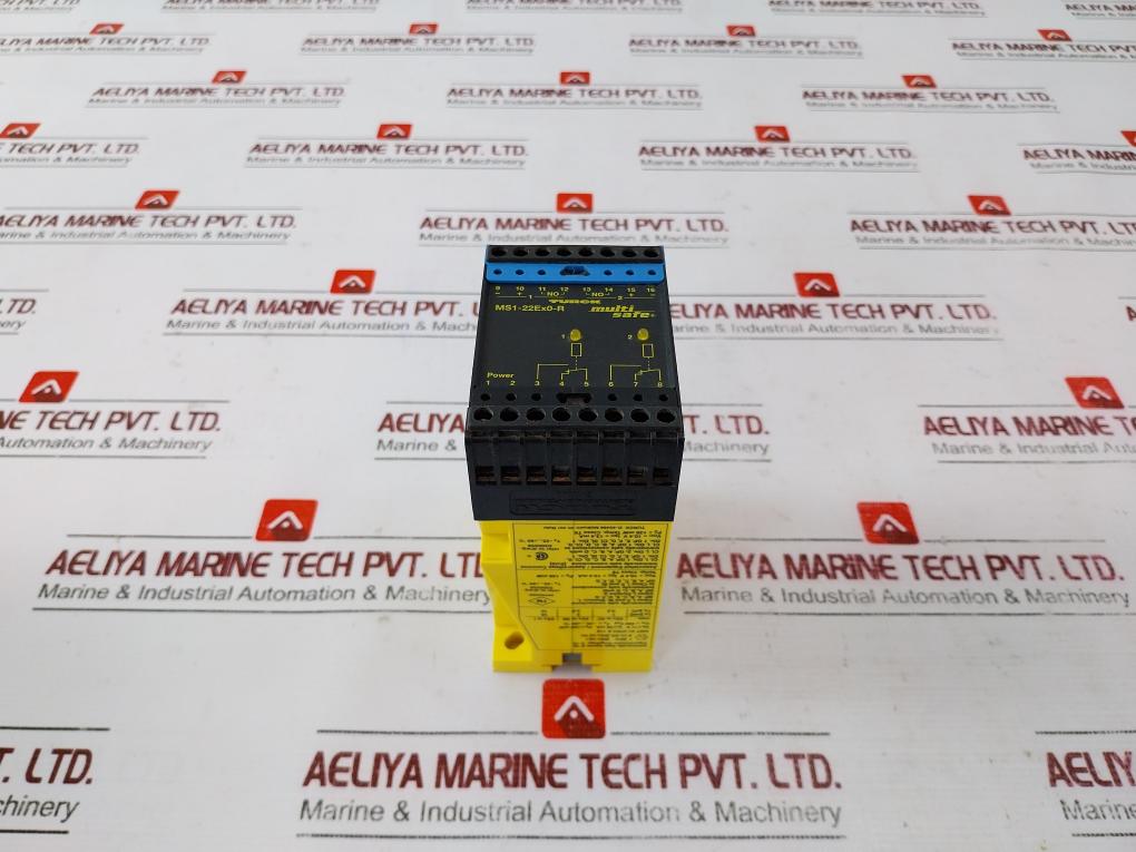 Turck Ms1-22Ex0-r Isolating Switching Amplifier 2-channel 20-125 Vdc