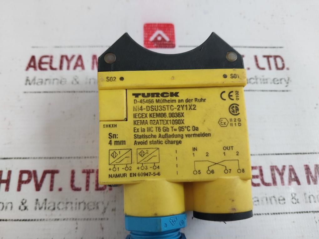 Turck Ni4-dsu35Tc-2Y1X2 Inductive Sensor