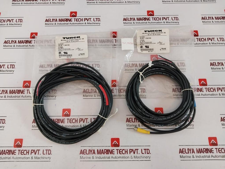 Turck Pkg 3M-7.7/S90/S1084 Molded Cordset Cable 7.5 Meter