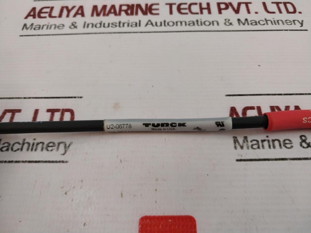 Turck Pkg 3M-7.7/S90/S1084 Molded Cordset Cable 7.5 Meter