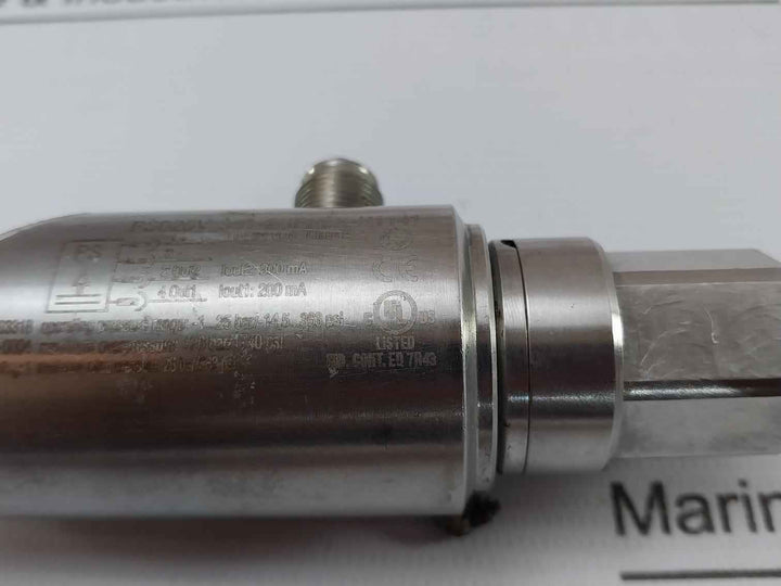 Turck Ps025V-301-2Upn8X-h1141 Pressure Sensor 24Vdc 120 Bar/1740 Psi