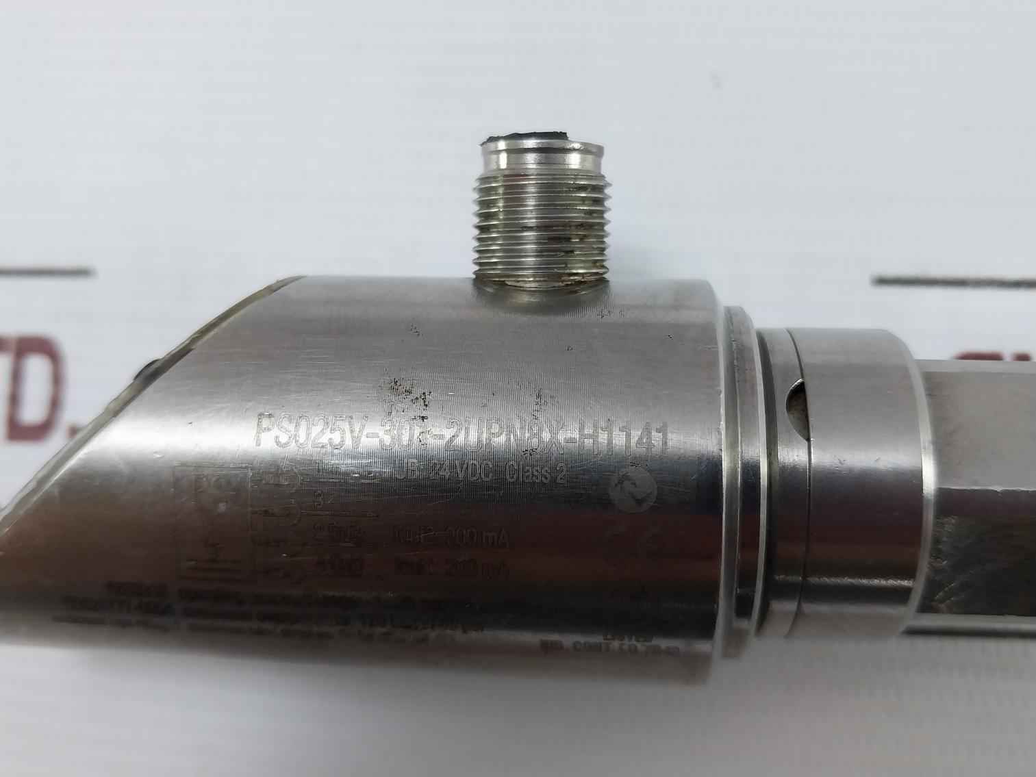 Turck Ps025V-301-2Upn8X-h1141 Pressure Sensor 24Vdc 120 Bar/1740 Psi