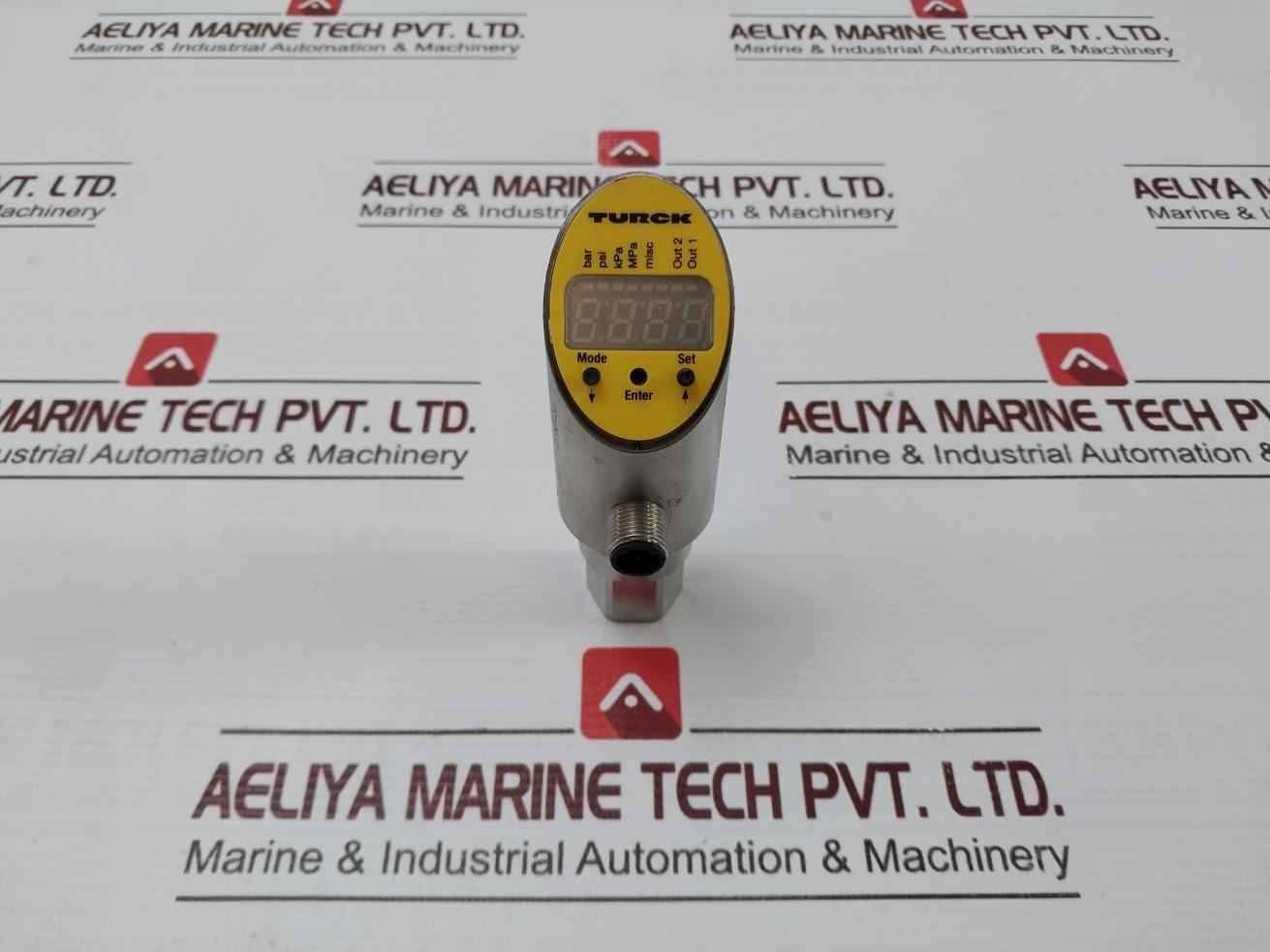 Turck Ps250R-301-luupn8X-h1141 Pressure Sensor 0-250 Bar/0-3626 Psi 200 Ma