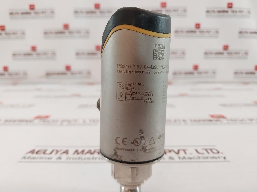 Turck Ps310-2.5V-04-li2Upn8-h1141 Pressure Sensor 100001522 -1...2.5Bar 17-33Vdc