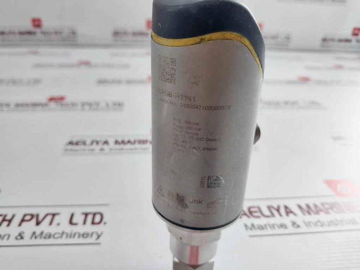 Turck Ps510-100-01-li2Upn8-h1141 Pressure Sensor 300Bar Ip6K7 17-33Vdc