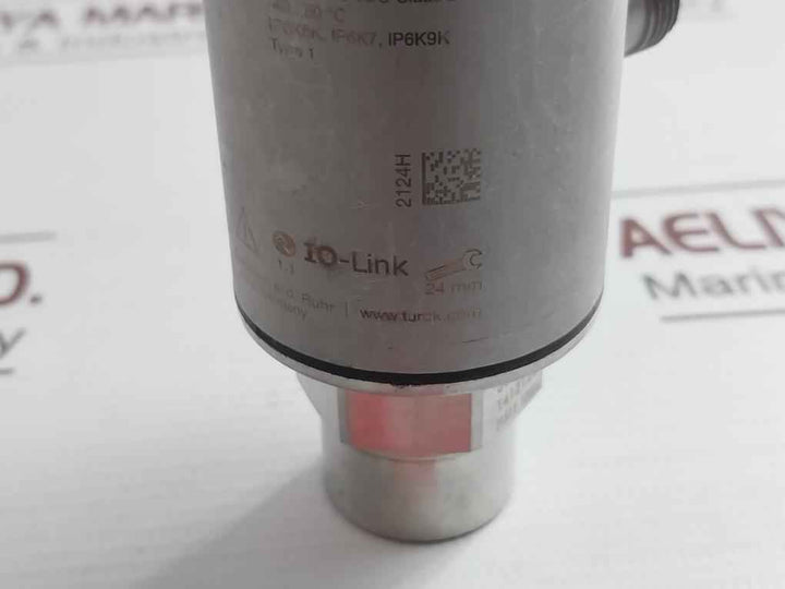 Turck Ps510-250-01-li2Upn8-h1141 Pressure Sensor 0-250Bar Ip6K6K 2124H 17-33Vdc