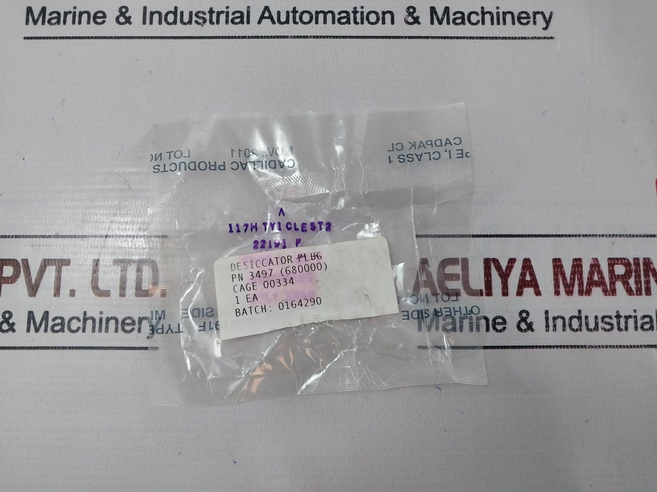 Turner Designs 4000970 Desiccant Plug Set 680000 Cage 00334