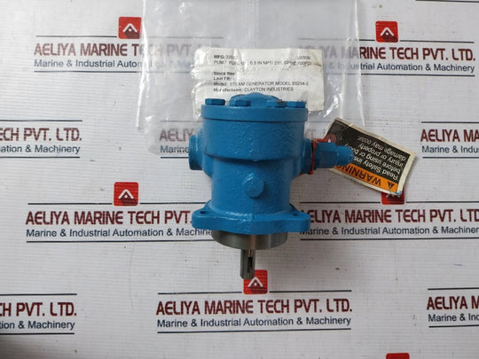 Tuthill 4104v135-cc-7 Fuel Oil Pump E0254-2 Steam Generator