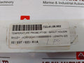 Tw Bailey Pt100 Ohm Resistance Bulb Temperature Probe 3.2mm Dia 150mm Length