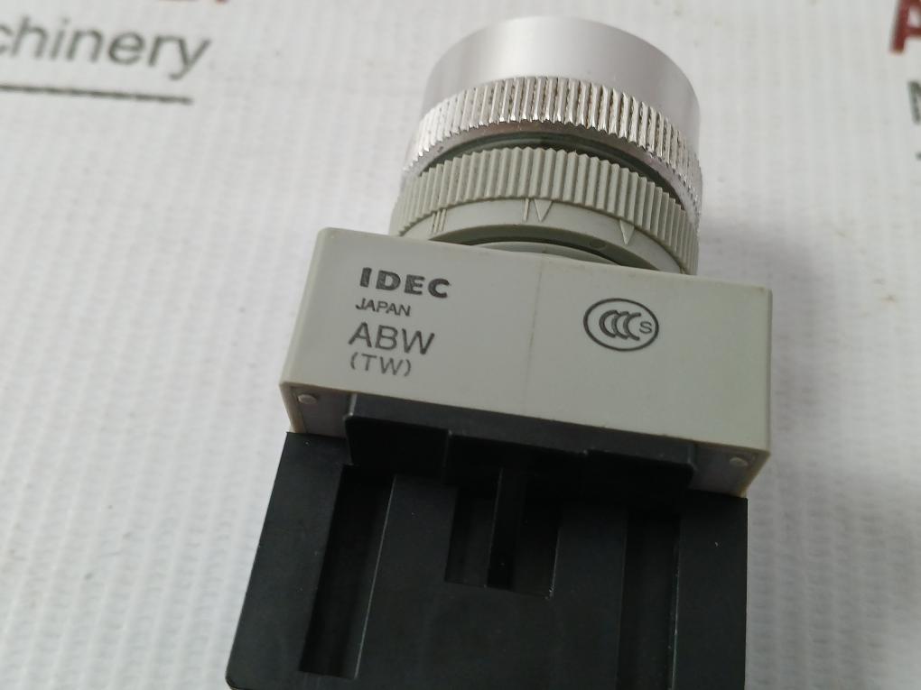 Twist Release Emergency Stop Push Button Idec Part No: Abw Tw