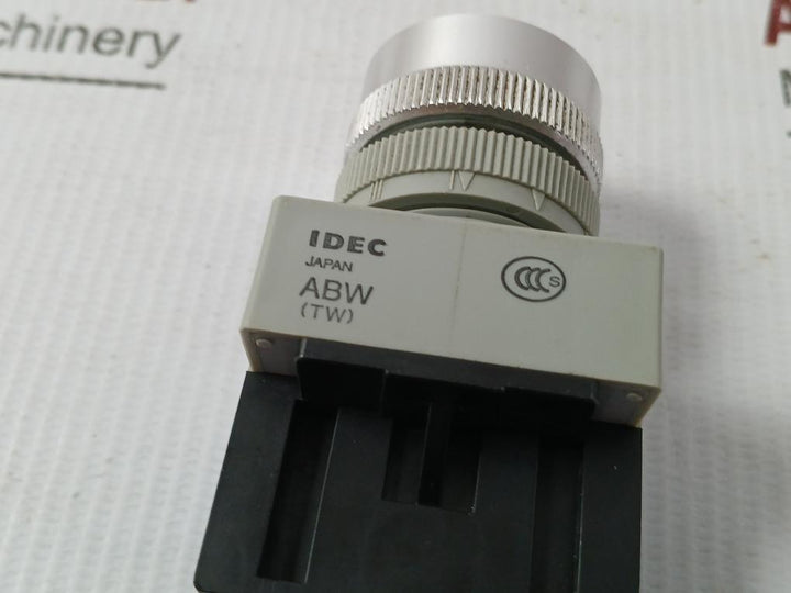 Twist Release Emergency Stop Push Button Idec Part No: Abw Tw