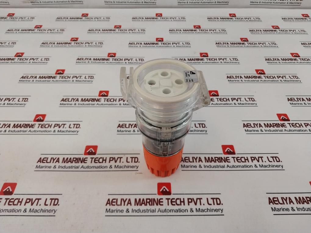 Twm S4p32a Three Phase Plug 4 Pin, Ip66, 32 Amp 500v 50hz