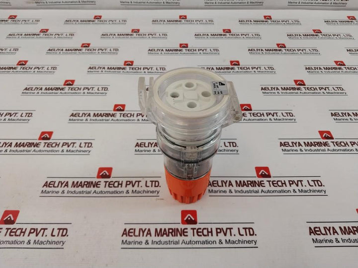 Twm S4p32a Three Phase Plug 4 Pin, Ip66, 32 Amp 500v 50hz