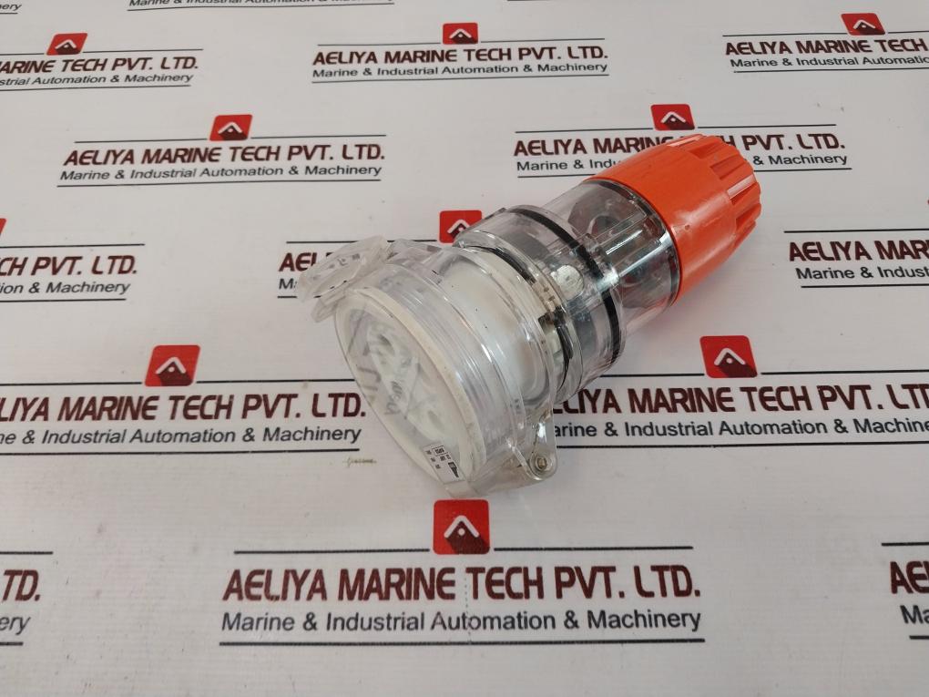 Twm S4p32a Three Phase Plug 4 Pin, Ip66, 32 Amp 500v 50hz