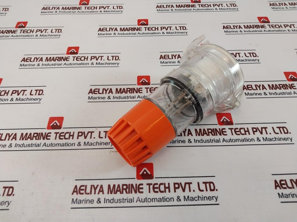 Twm S4p32a Three Phase Plug 4 Pin, Ip66, 32 Amp 500v 50hz