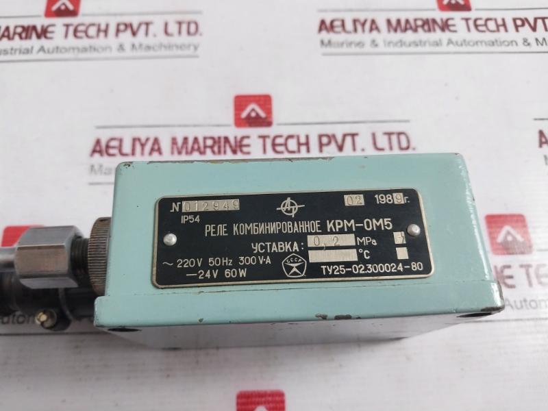 Ty25-02.300024-80 24V 60W Kpm Combined Relay ~220V 50Hz 300Va