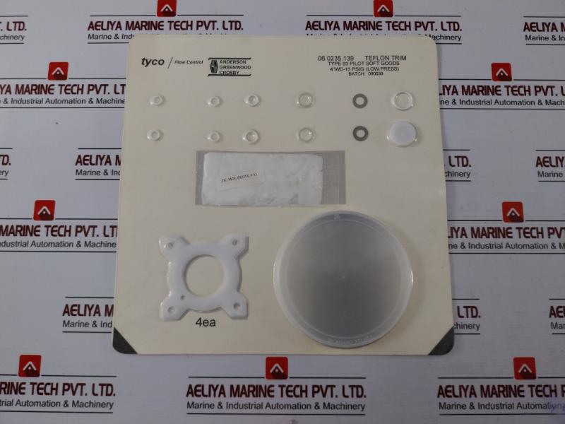 Tyco 06.0235.139 Anderson Greenwood Crosby Flow Control 93/93t Pilot Repair Kit