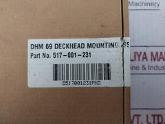 Tyco 121-003-247 Deckhead Mounting Assembly 517-001-231 Series Dhm 69