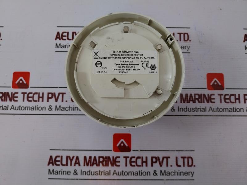 Tyco 516.600.201 Optical Smoke Detector 601p-m En 54-7:2000 0832-cpd-0246