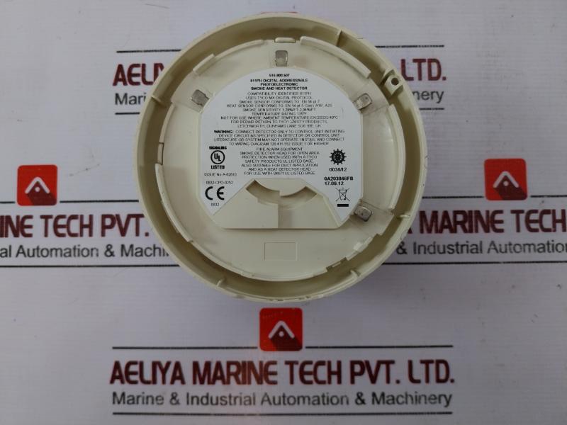 Tyco 516.800.507 Smoke And Heat Detector A-62610