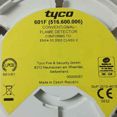 Tyco 601F Conventional Flame Detector En54-10:2002 Class 2