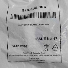 Tyco 601f Conventional Flame Detector Dop-2015-4016 En54-10