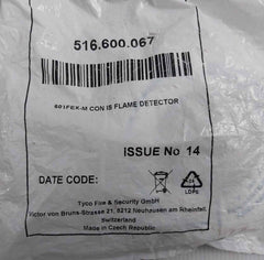 Tyco 601fex-m Conventional Flame Detector 28v 93ma 0.65w