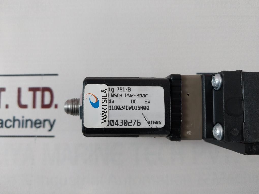 Tyco 791B024Dwd1Sn00 Solenoid Valve Set